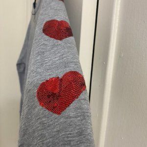 Victoria's Secret sequin heart sweater